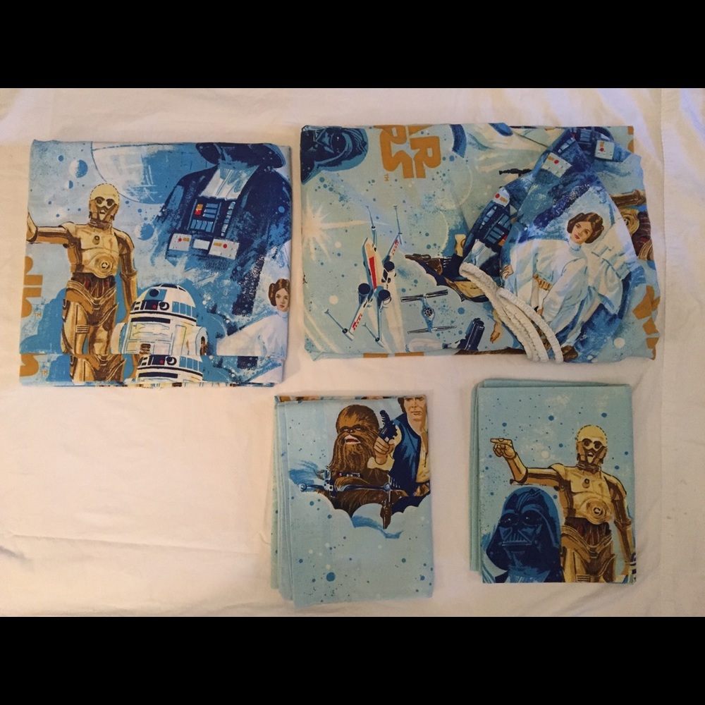 Original Star Wars Bedsheets Full